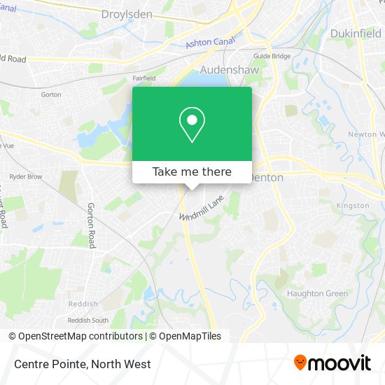 Centre Pointe map