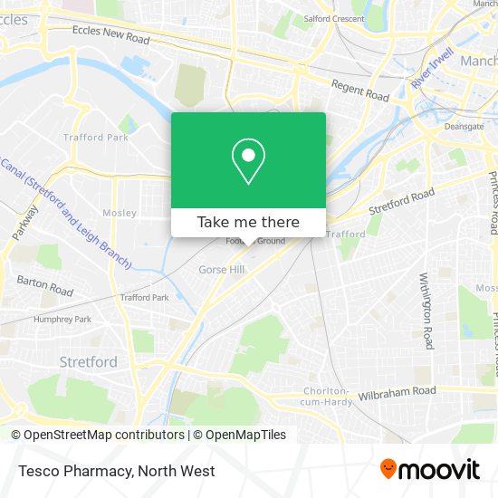 Tesco Pharmacy map