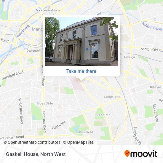 Gaskell House map