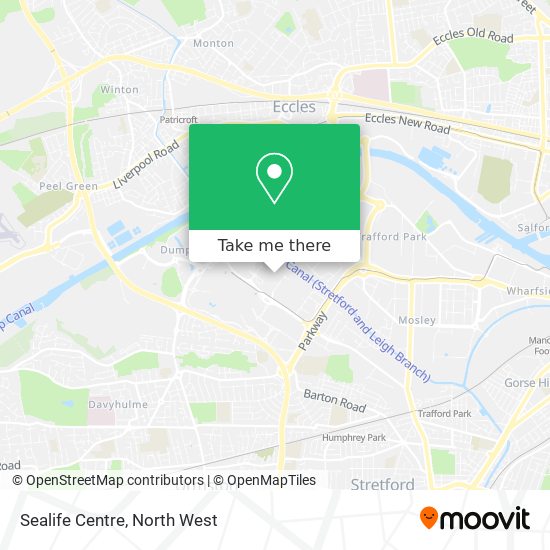 Sealife Centre map