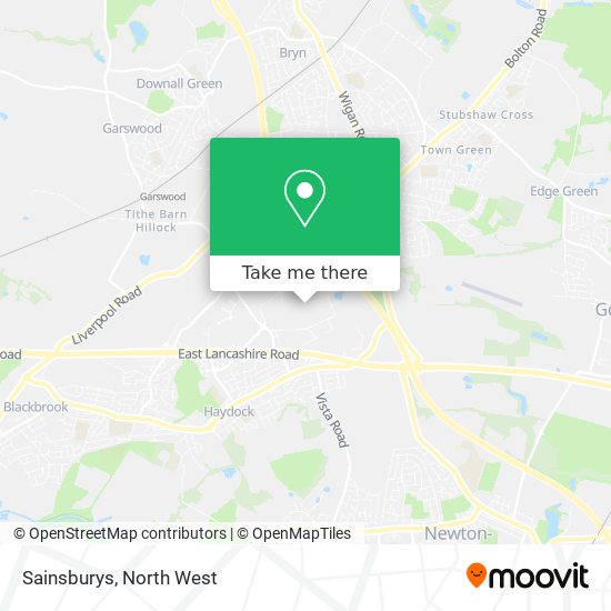 Sainsburys map