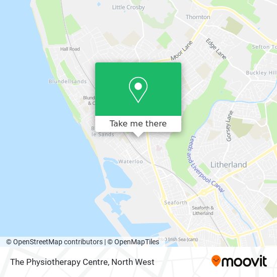 The Physiotherapy Centre map
