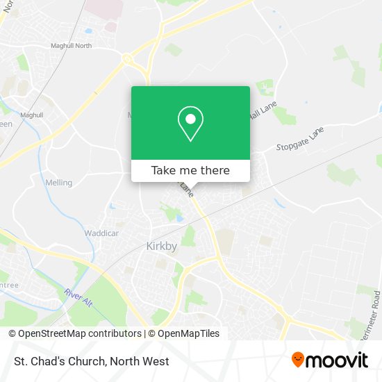 St. Chad's Church map