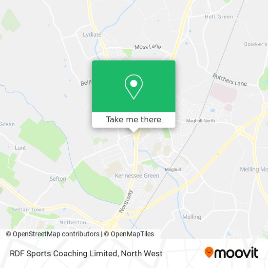 RDF Sports Coaching Limited map