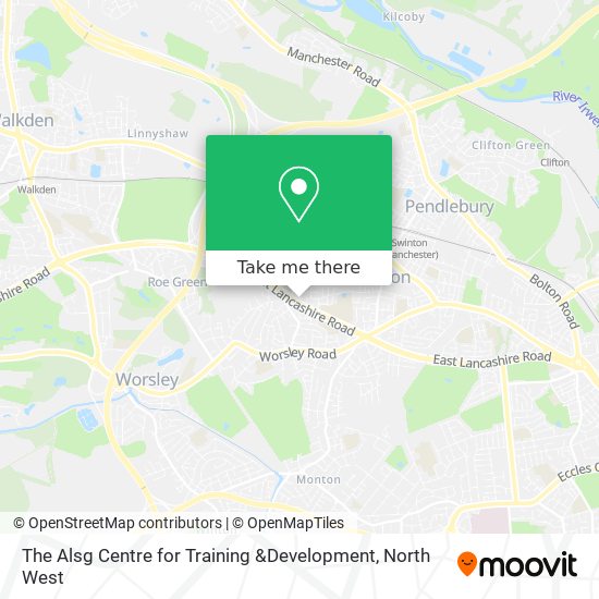 The Alsg Centre for Training &Development map