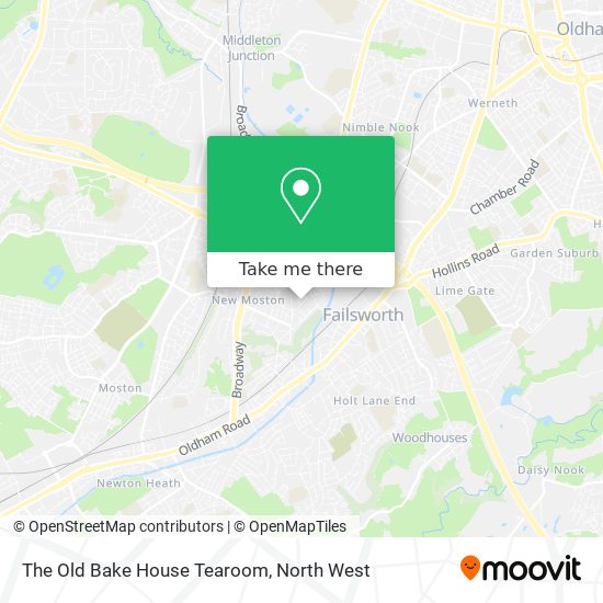The Old Bake House Tearoom map