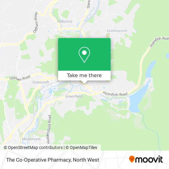 The Co-Operative Pharmacy map