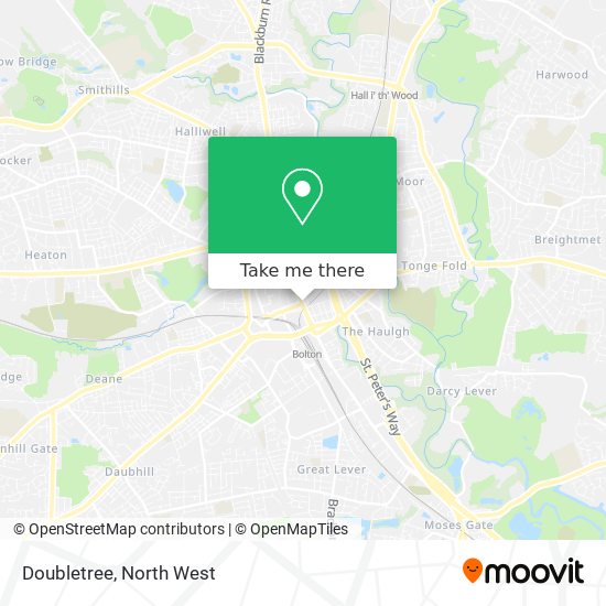 Doubletree map