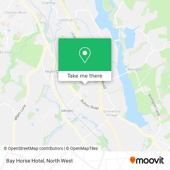 Bay Horse Hotel map