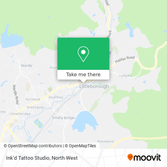Ink'd Tattoo Studio map