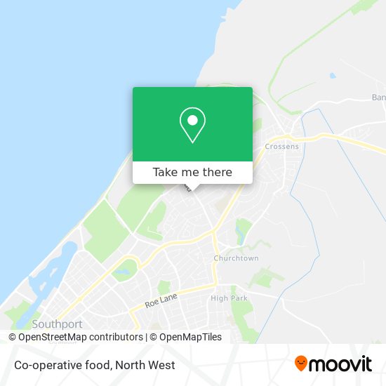 Co-operative food map