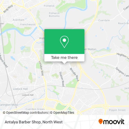 Antalya Barber Shop map