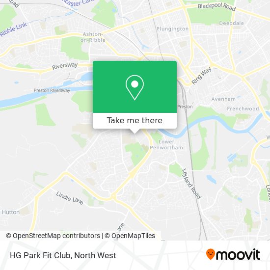 HG Park Fit Club map