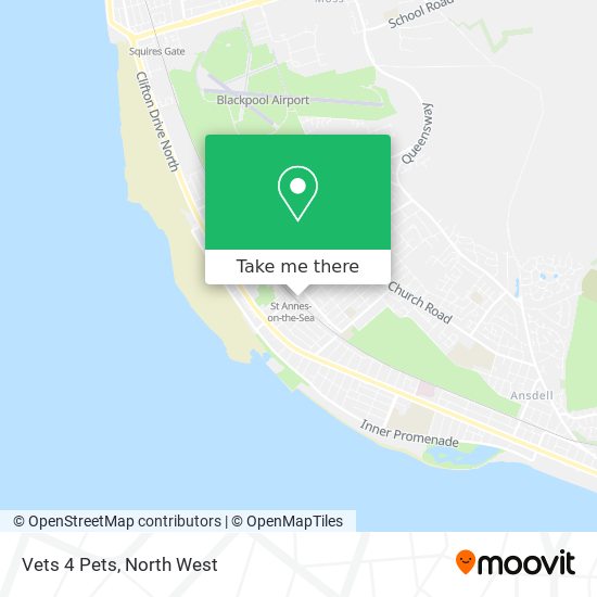 Vets 4 Pets map