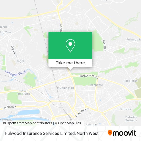 Fulwood Insurance Services Limited map