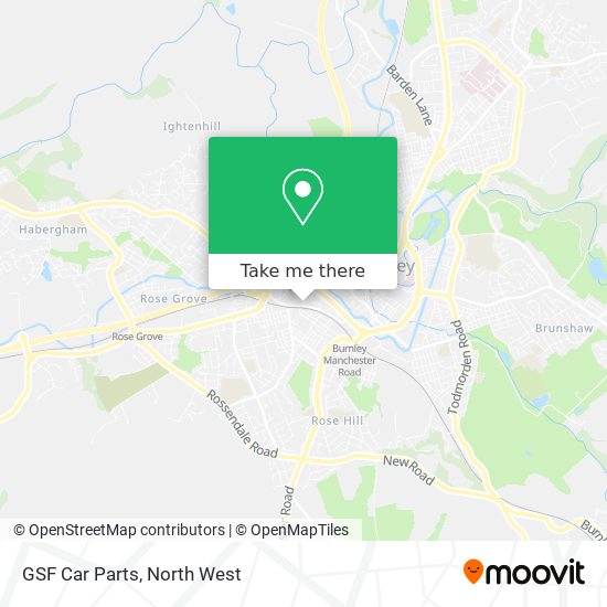 GSF Car Parts map