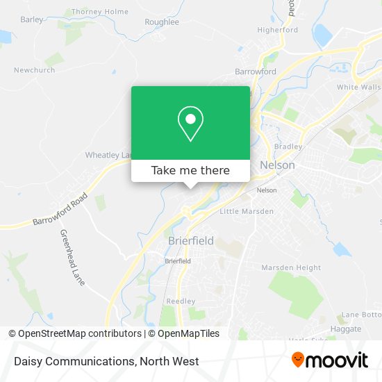 Daisy Communications map