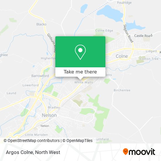 Argos Colne map