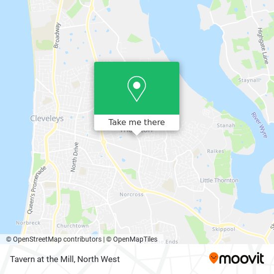 Tavern at the Mill map