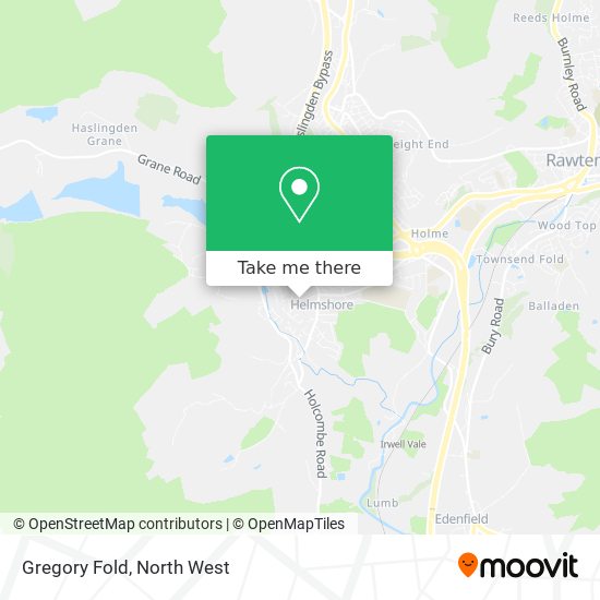 Gregory Fold map