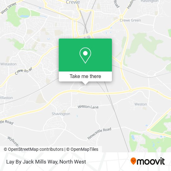 Lay By Jack Mills Way map