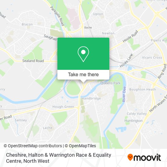 Cheshire, Halton & Warrington Race & Equality Centre map