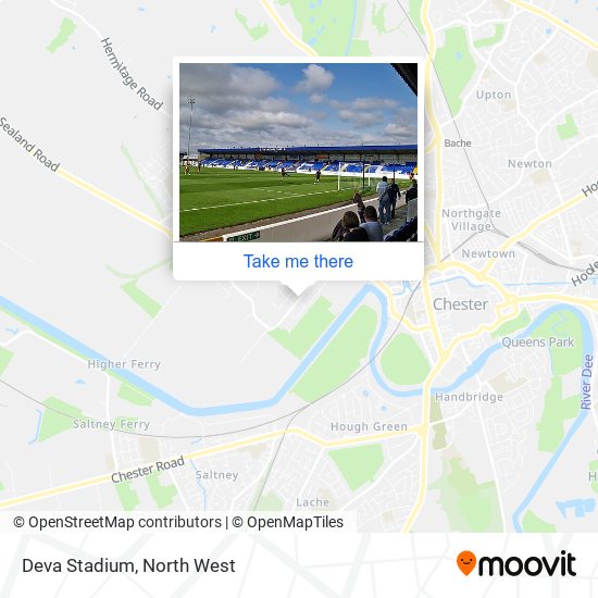 Deva Stadium map