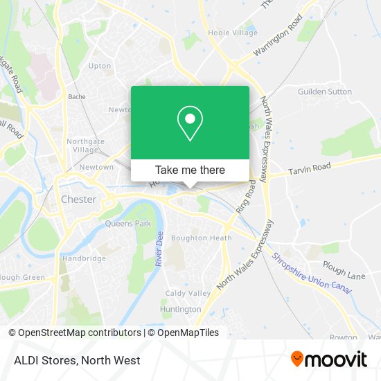 ALDI Stores map