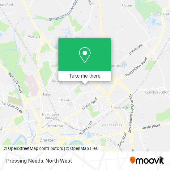 Pressing Needs map