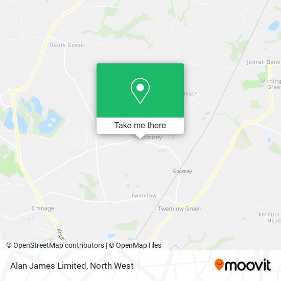 Alan James Limited map