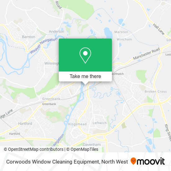 Corwoods Window Cleaning Equipment map