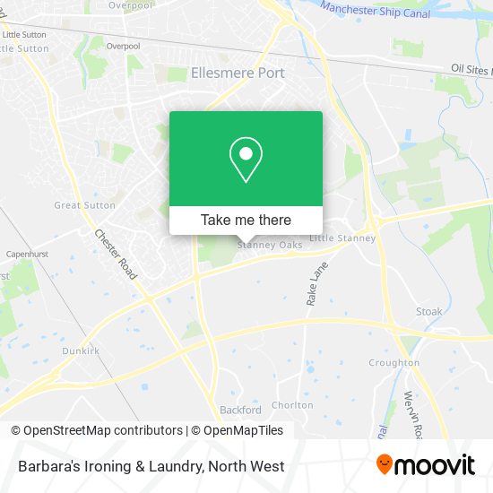 Barbara's Ironing & Laundry map