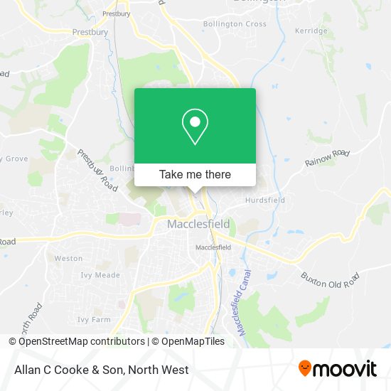 Allan C Cooke & Son map