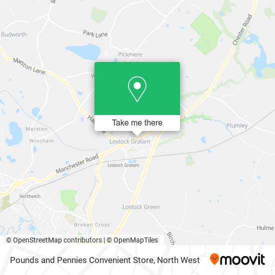 Pounds and Pennies Convenient Store map