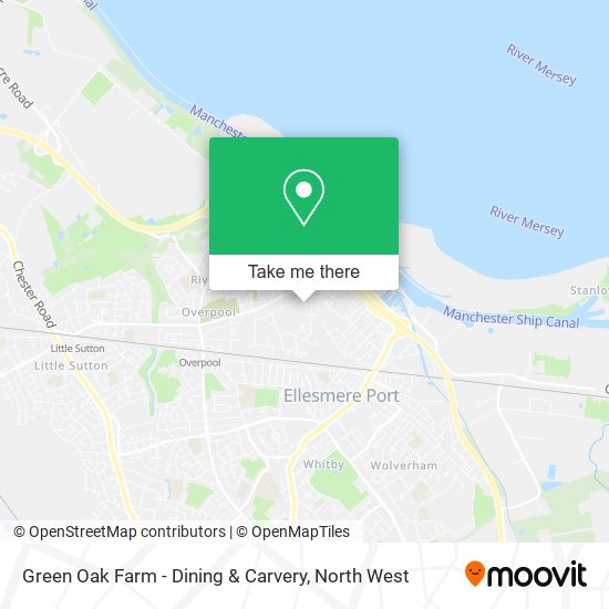 Green Oak Farm - Dining & Carvery map