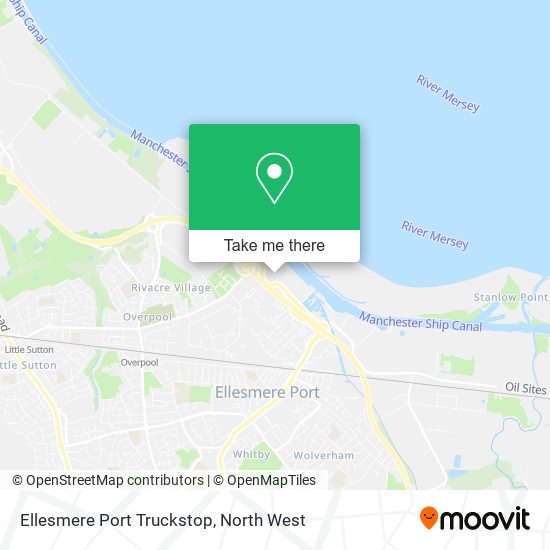 Ellesmere Port Truckstop map