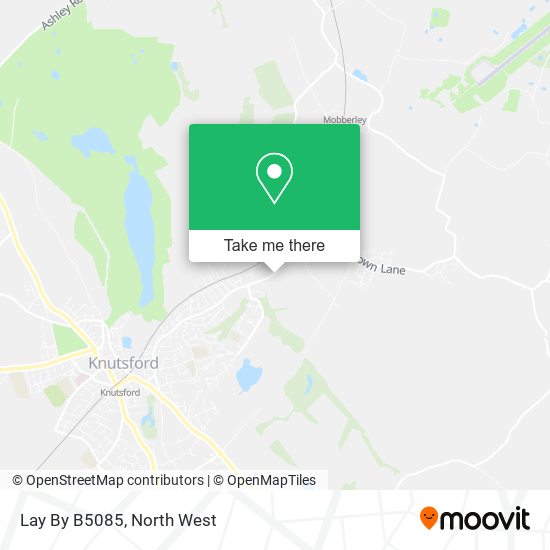 Lay By B5085 map