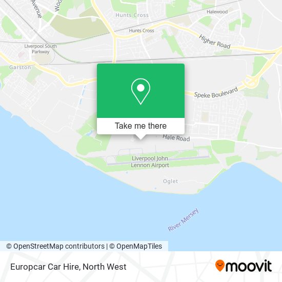 Europcar Car Hire map