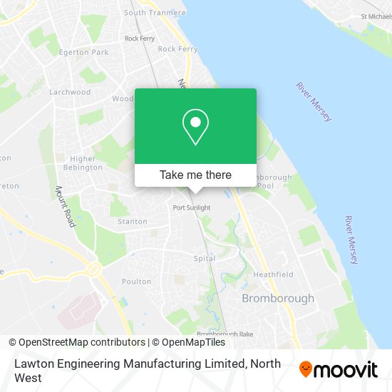 Lawton Engineering Manufacturing Limited map