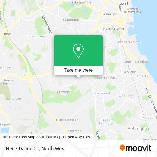 N.R.G Dance Co map
