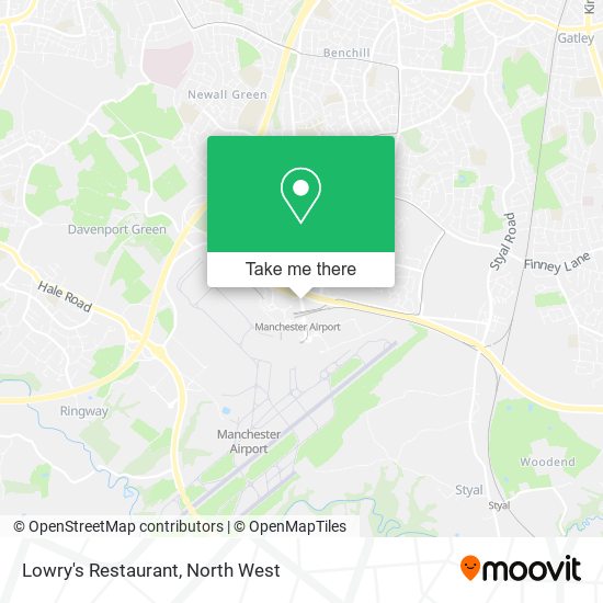 Lowry's Restaurant map