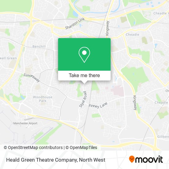 Heald Green Theatre Company map
