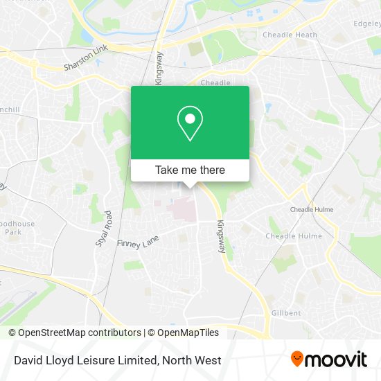 David Lloyd Leisure Limited map