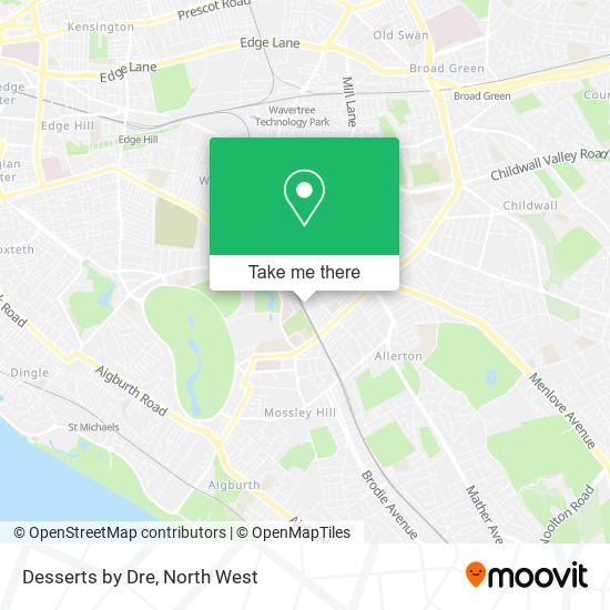 Desserts by Dre map