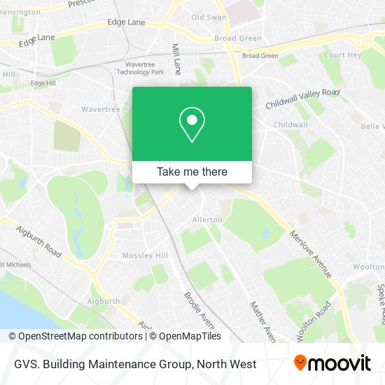 GVS. Building Maintenance Group map
