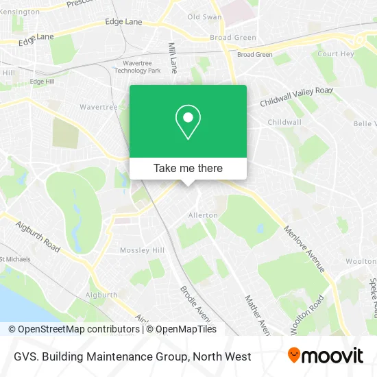 GVS. Building Maintenance Group map