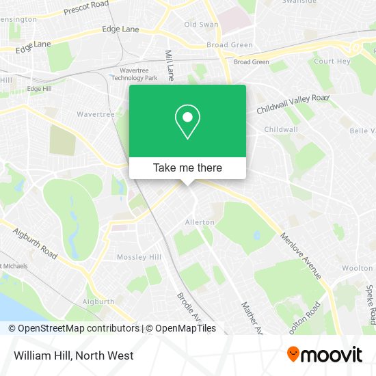 William Hill map