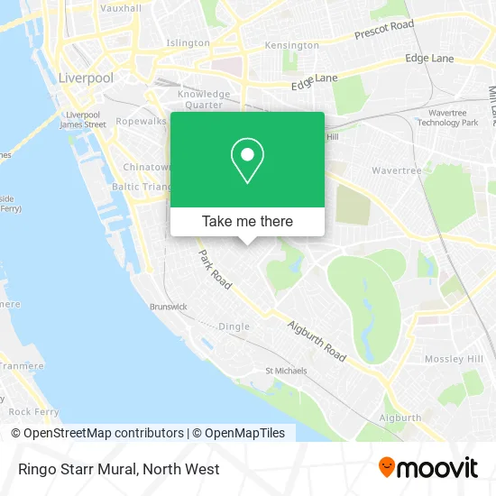 Ringo Starr Mural map