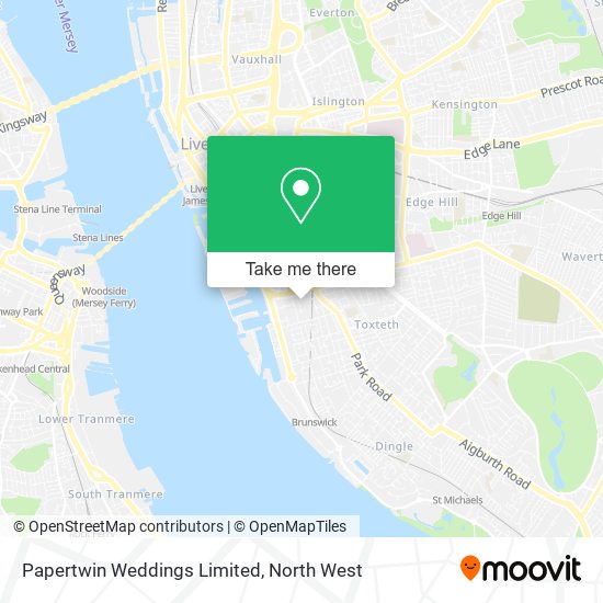 Papertwin Weddings Limited map