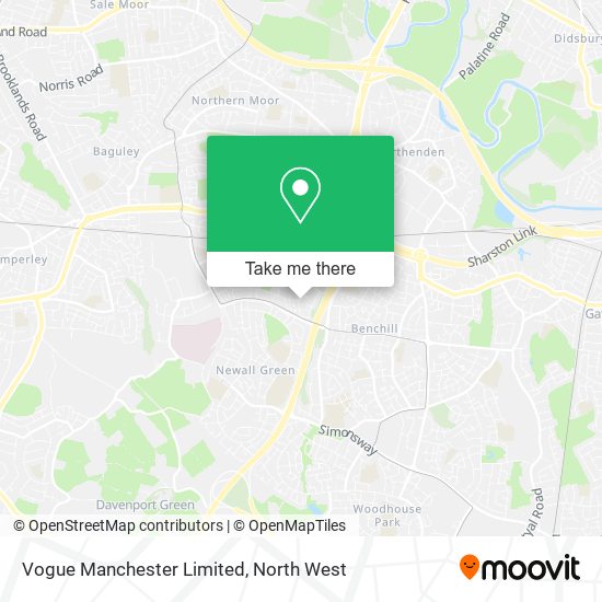 Vogue Manchester Limited map